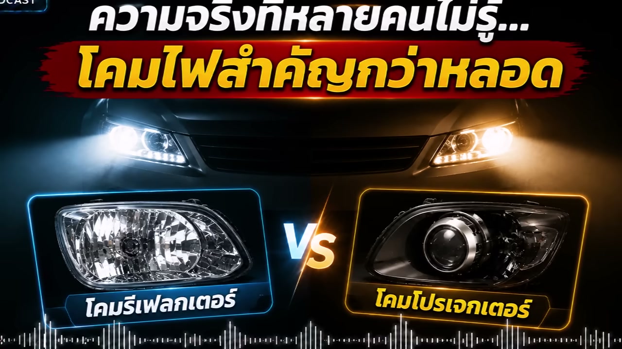 เจาะลึกความจริง ไฟหน้าสีขาว vs สีเหลือง เลือกแบบไหนถึงจะตอบโจทย์การใช้งานที่สุด? - บทความจาก ITBlockman