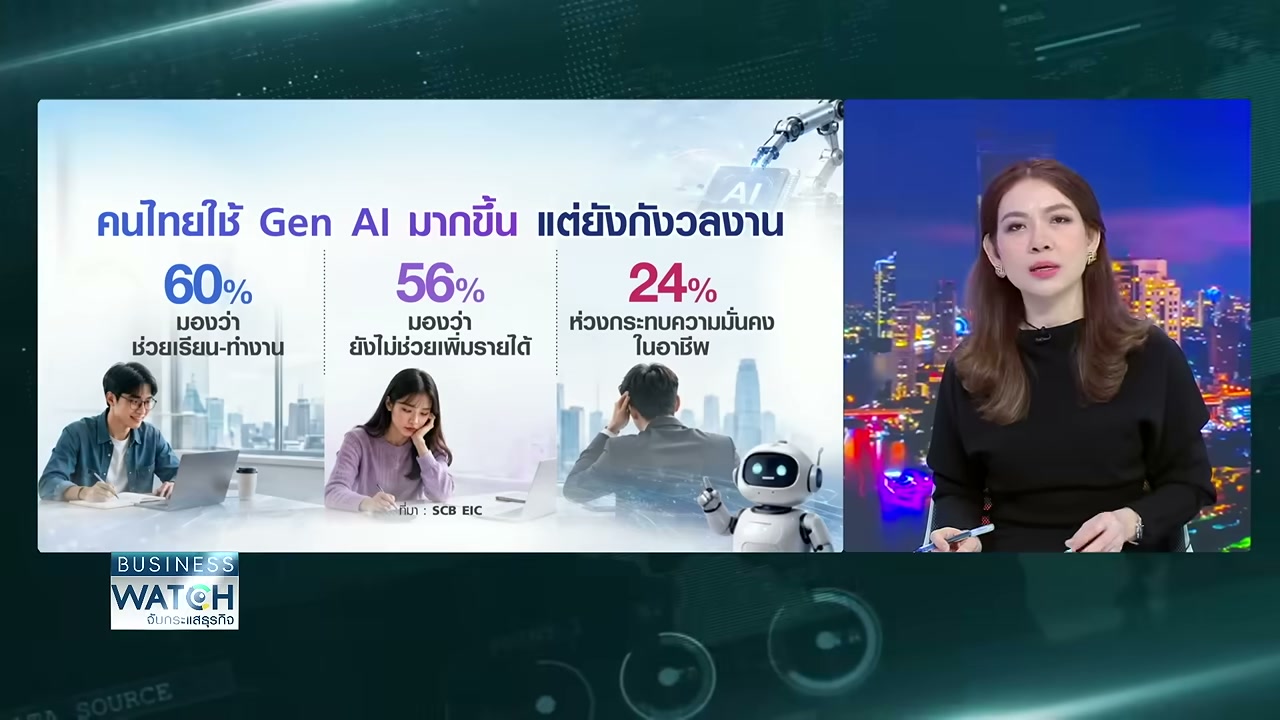 เจาะลึกเทรนด์ Gen AI กับคนไทย: งานไหนรุ่ง งานไหนเสี่ยง และธุรกิจต้องปรับตัวอย่างไร - บทความจาก ITBlockman