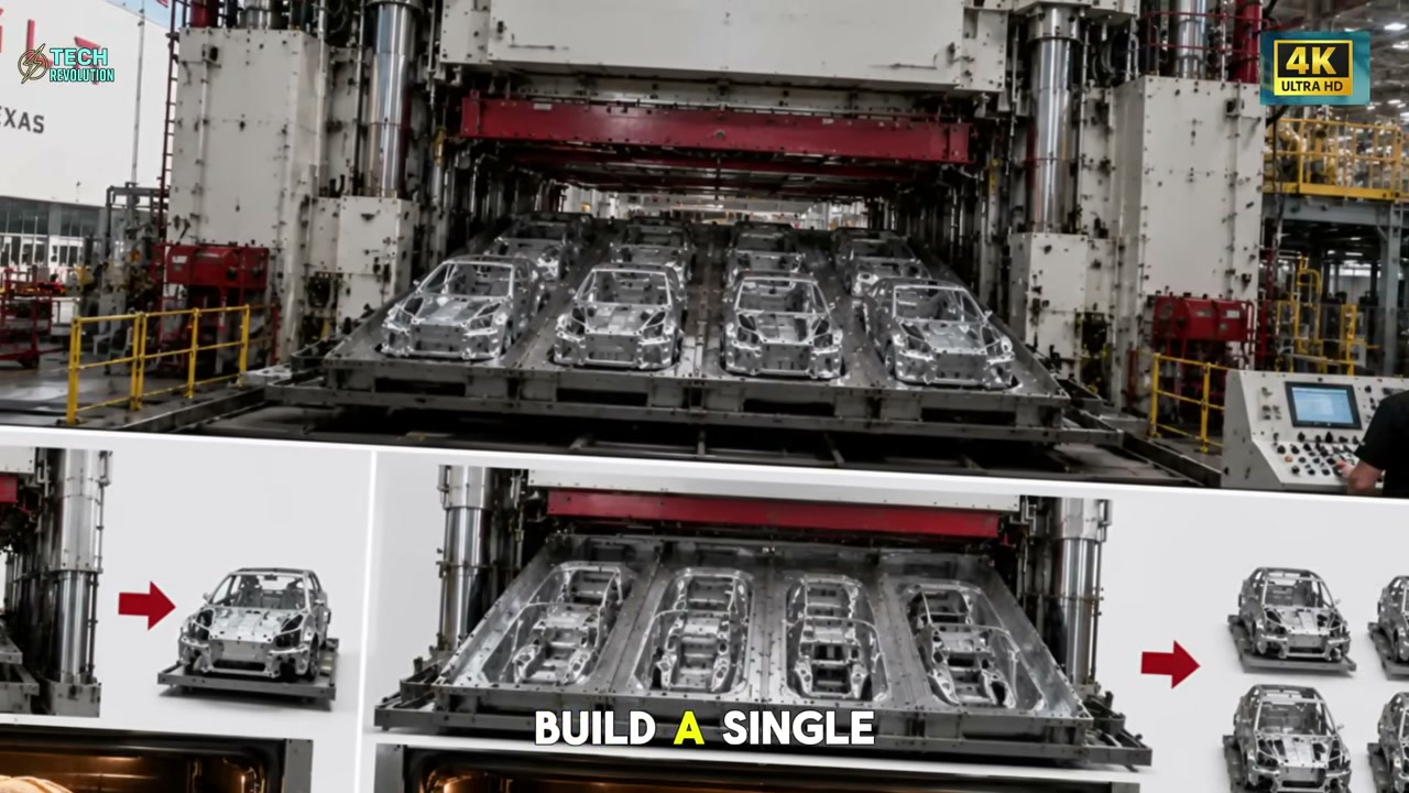 Tesla Giga Press 50,000 ตัน: อนาคตของการผลิตรถยนต์ที่กำลังจะเปลี่ยนไปตลอดกาล - บทความจาก ITBlockman