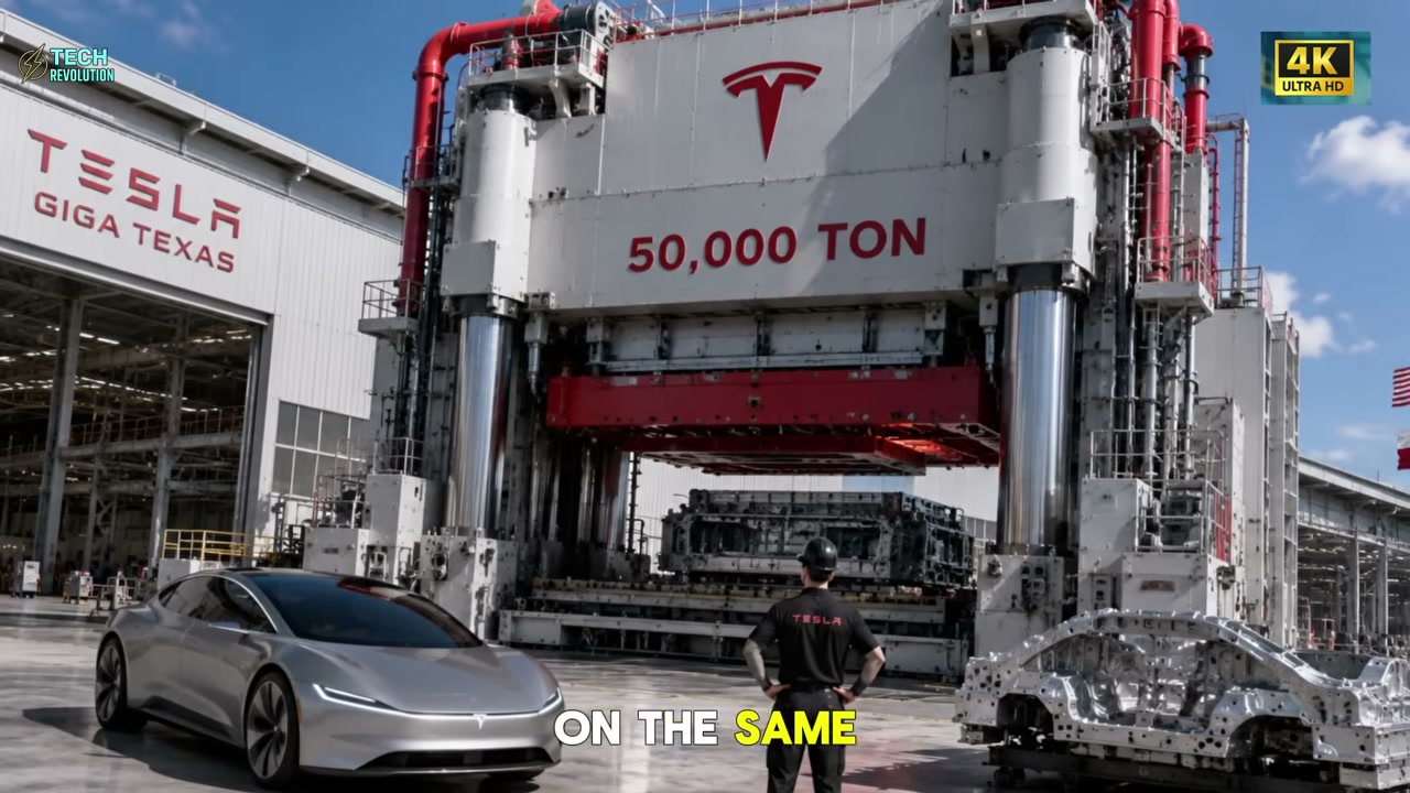 Tesla Giga Press 50,000 ตัน: อนาคตของการผลิตรถยนต์ที่กำลังจะเปลี่ยนไปตลอดกาล - บทความจาก ITBlockman