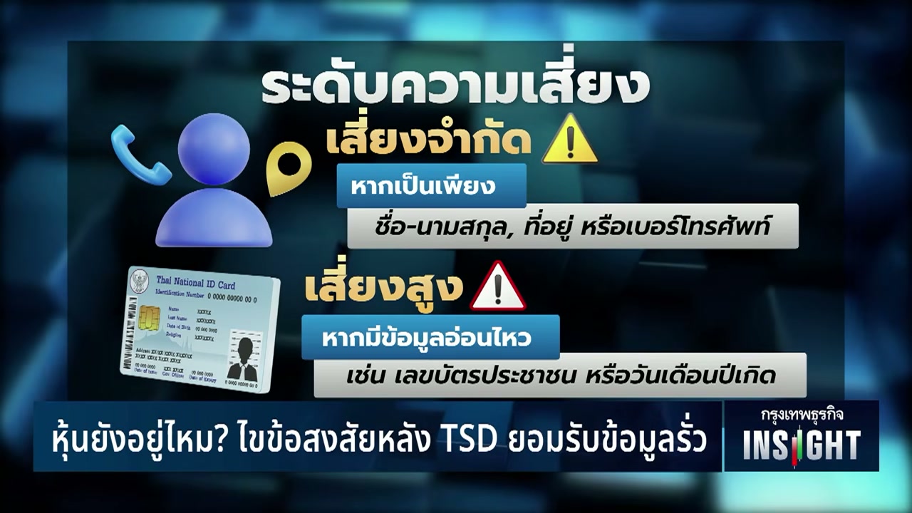 เจาะลึกกรณีข้อมูลรั่วไหล TSD หุ้นในพอร์ตยังปลอดภัยไหม? สิ่งที่นักลงทุนต้องรู้ทันที - บทความจาก ITBlockman