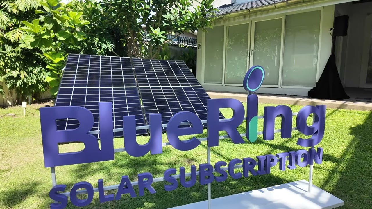 เปลี่ยนค่าไฟแพงให้เป็นเรื่องง่าย ด้วยบริการเช่าโซล่าเซลล์ Blue Ring Solar Subscription - บทความจาก ITBlockman