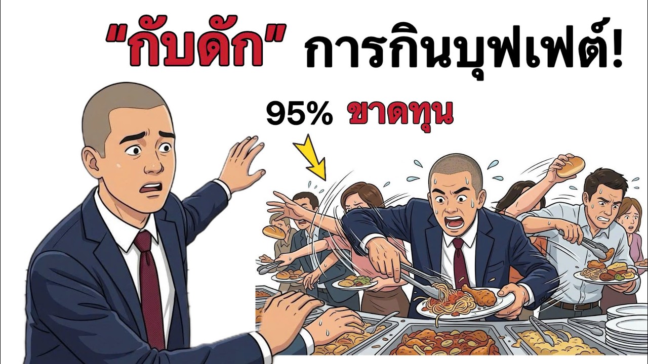 กลลวงช็อกโลกของธุรกิจบุฟเฟต์: 99% ของคนกินไม่เคยรู้ความจริงข้อนี้!