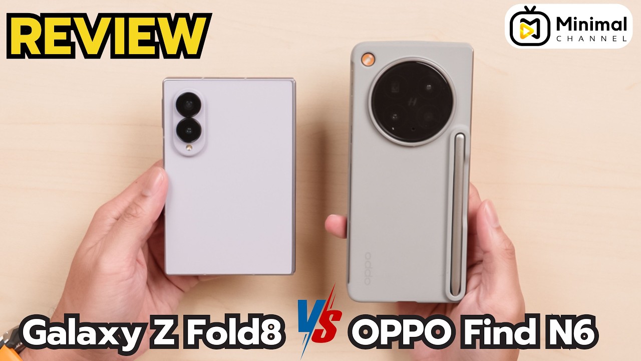 เจาะลึกความต่าง Galaxy Z Fold8 vs OPPO Find N6 เลือกเครื่องไหนที่ใช่สำหรับคุณ?
