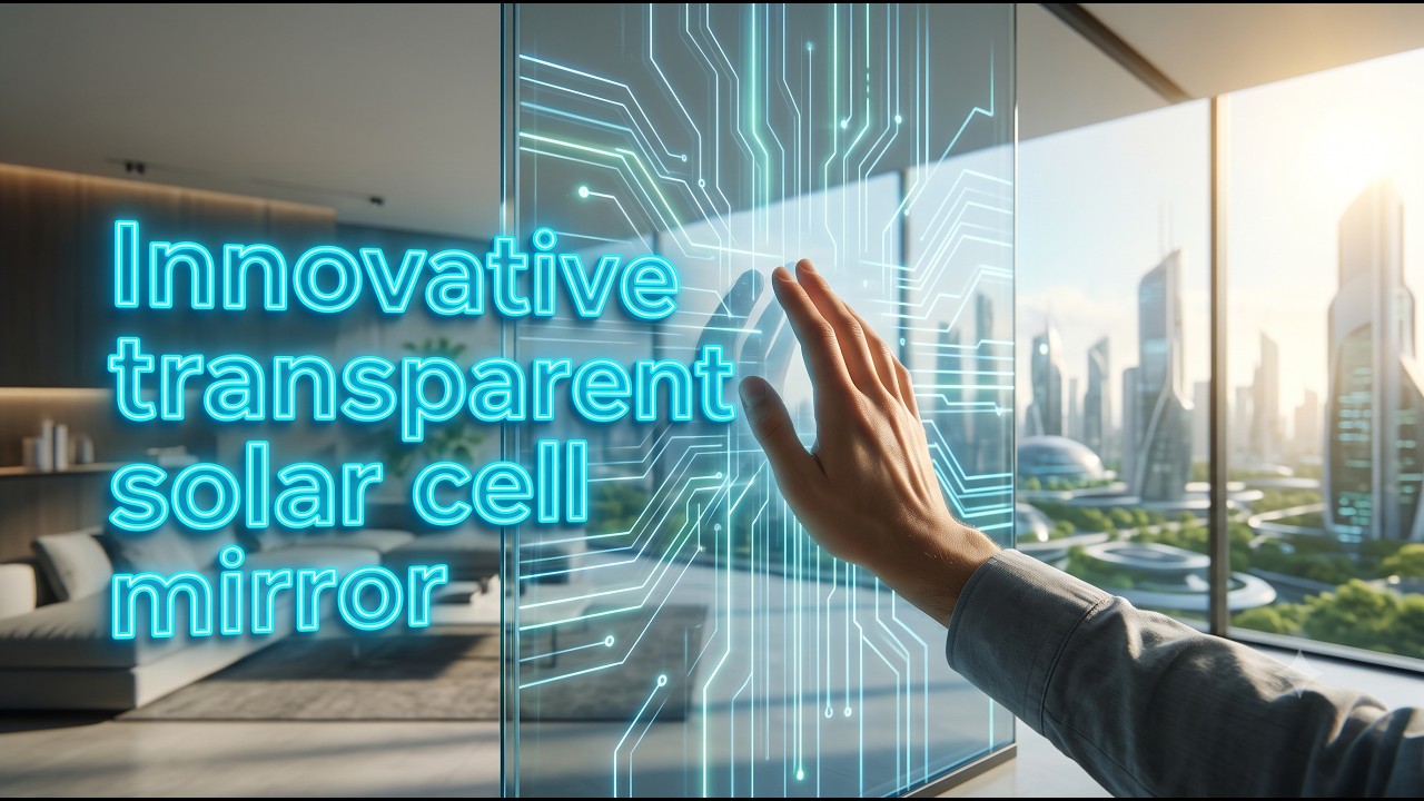เจาะลึกนวัตกรรม Transparent Solar Cell Mirror เปลี่ยนกระจกเงาธรรมดาให้เป็นแหล่งผลิตพลังงานสะอาด