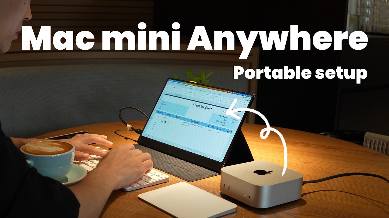 เปลี่ยนจาก MacBook มาใช้ Mac mini + จอ OLED พกพา: ผลลัพธ์ที่เปลี่ยนการทำงานไปตลอดกาล