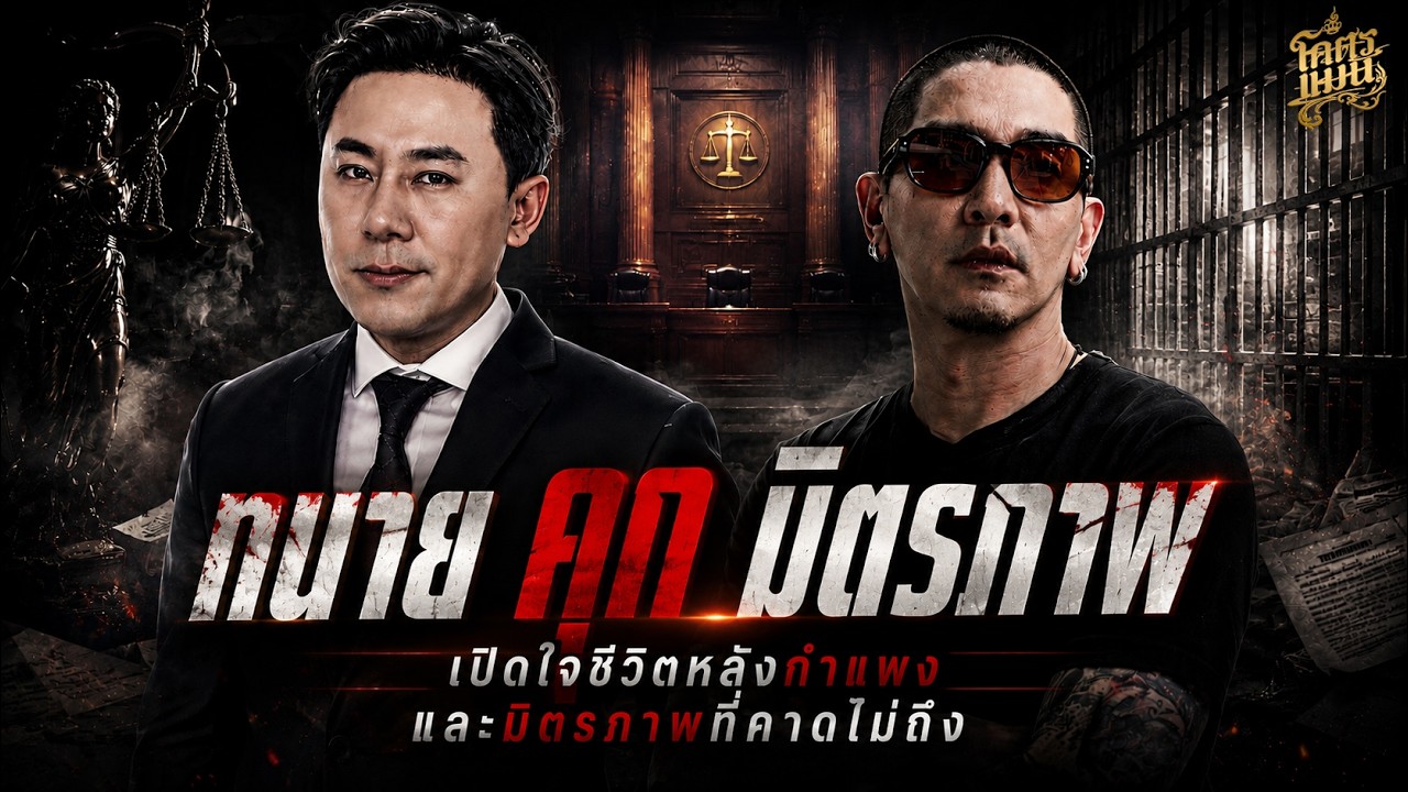 เปิดใจ ทนายตั้ม ษิทรา กับชีวิตหลังกำแพง: ความจริงที่ไม่มีใครเคยรู้