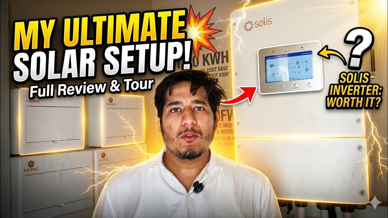 เจาะลึกระบบโซลาร์เซลล์ไฮบริด 15kW กับอินเวอร์เตอร์ Solis และแบตเตอรี่ SES ประสิทธิภาพสูง