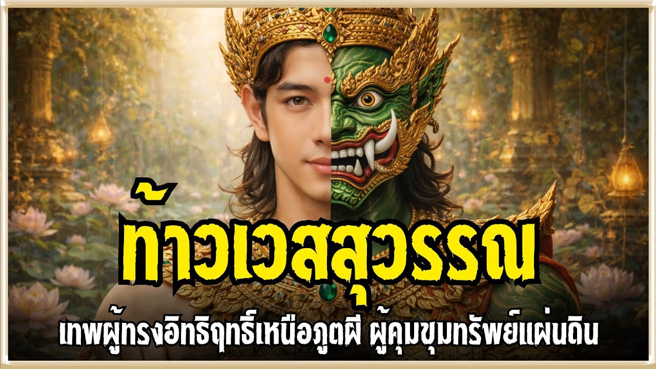 เปิดตำนานท้าวเวสสุวรรณ: จากพราหมณ์ผู้ใจบุญสู่เจ้าแห่งขุมทรัพย์และราชาแห่งยักษ์