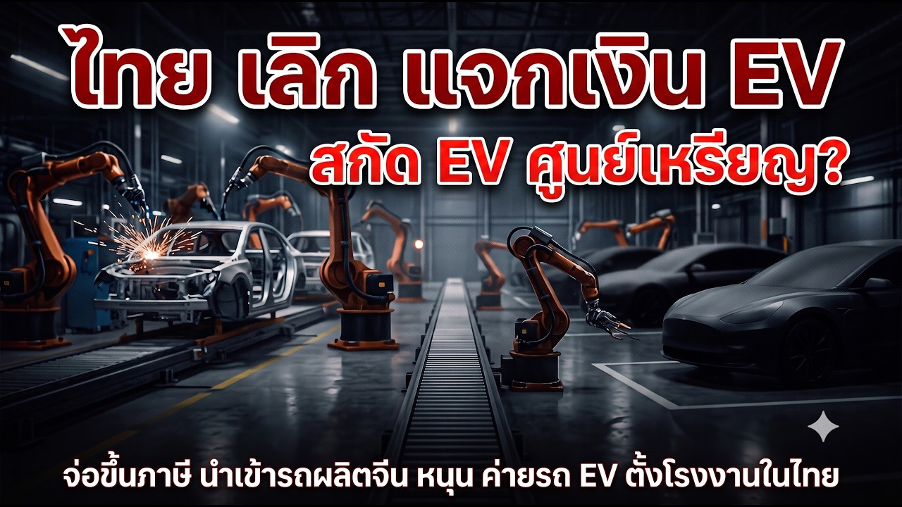 ส่องอนาคต EV ไทย รัฐจ่อเลิกแจกเงินอุดหนุน พร้อมปรับกลยุทธ์หนุนตั้งฐานผลิตในประเทศ