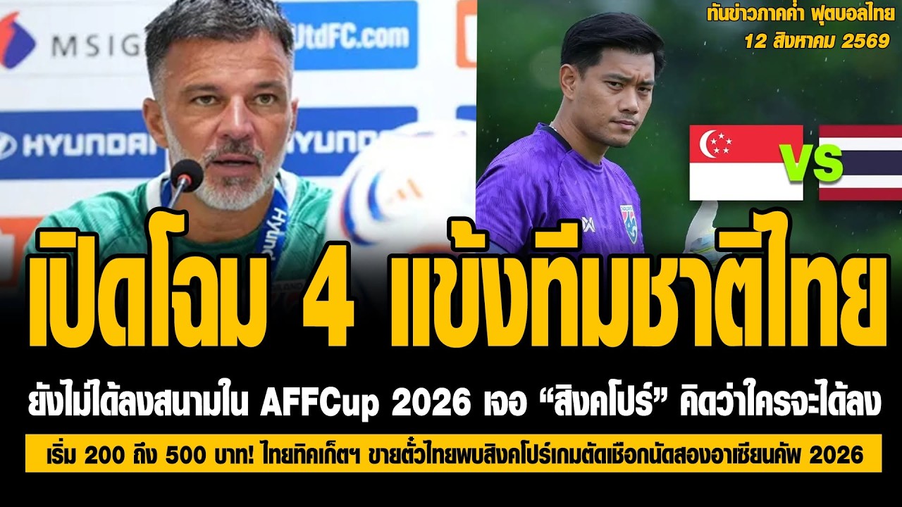 เจาะลึกทัพช้างศึกก่อนดวลสิงคโปร์ พร้อมอัปเดตดีลแข้งไทยลุยเจลีกและข่าวใหญ่บุรีรัมย์