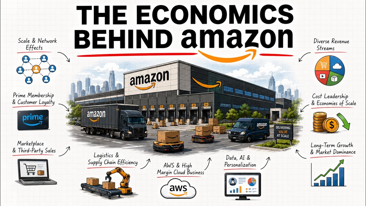 เจาะลึกกลไกทางเศรษฐศาสตร์ที่ทำให้ Amazon กลายเป็นอาณาจักรไร้พ่าย
