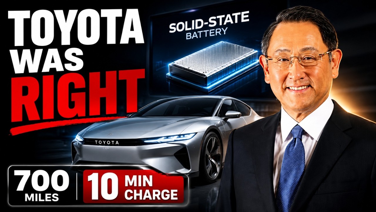 Toyota ปฏิวัติวงการรถยนต์ไฟฟ้า: ทางออกที่แท้จริงของปัญหาชาร์จไฟนาน