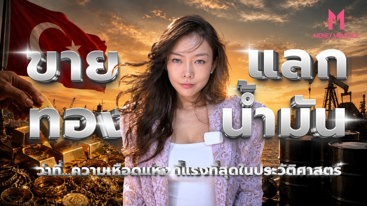 ตุรกีขายทองแลกน้ำมัน สัญญาณเตือนวิกฤตความเหือดแห้งครั้งใหญ่ของเศรษฐกิจโลก