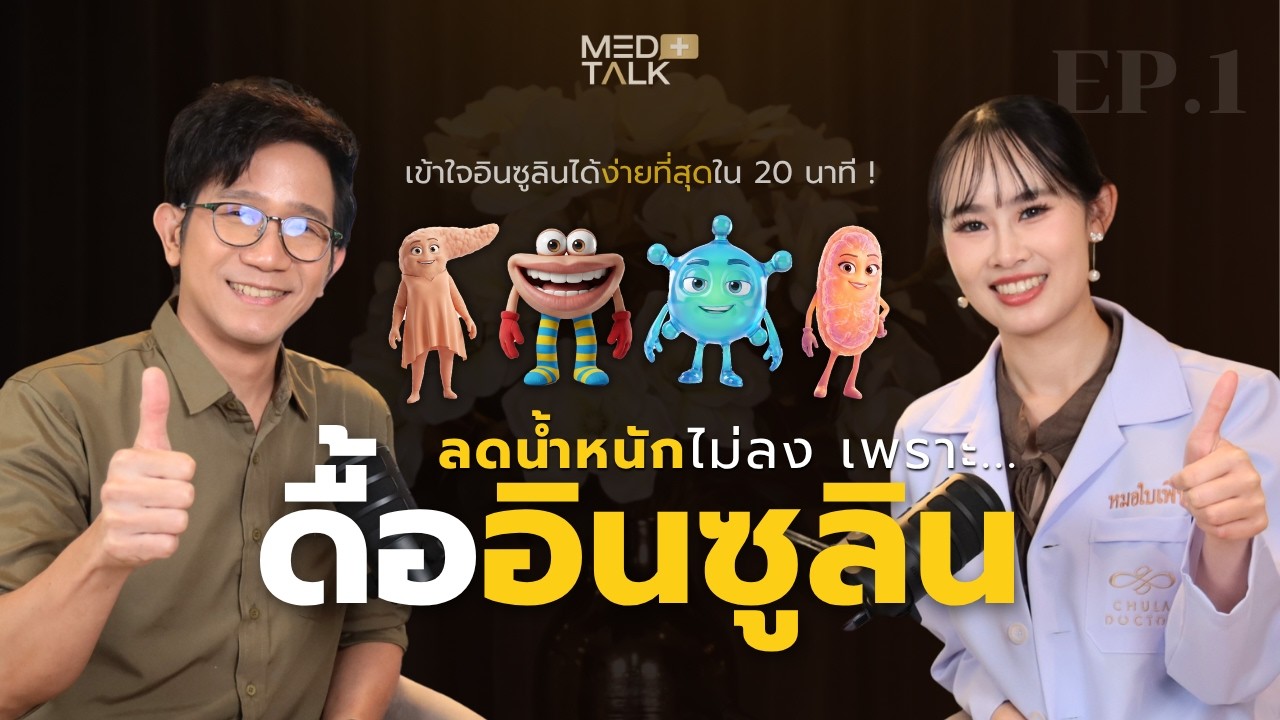 ไขความลับดื้ออินซูลิน: ทำไมถึงลดน้ำหนักไม่ลง? ผ่านตัวละคร 4 สไตล์