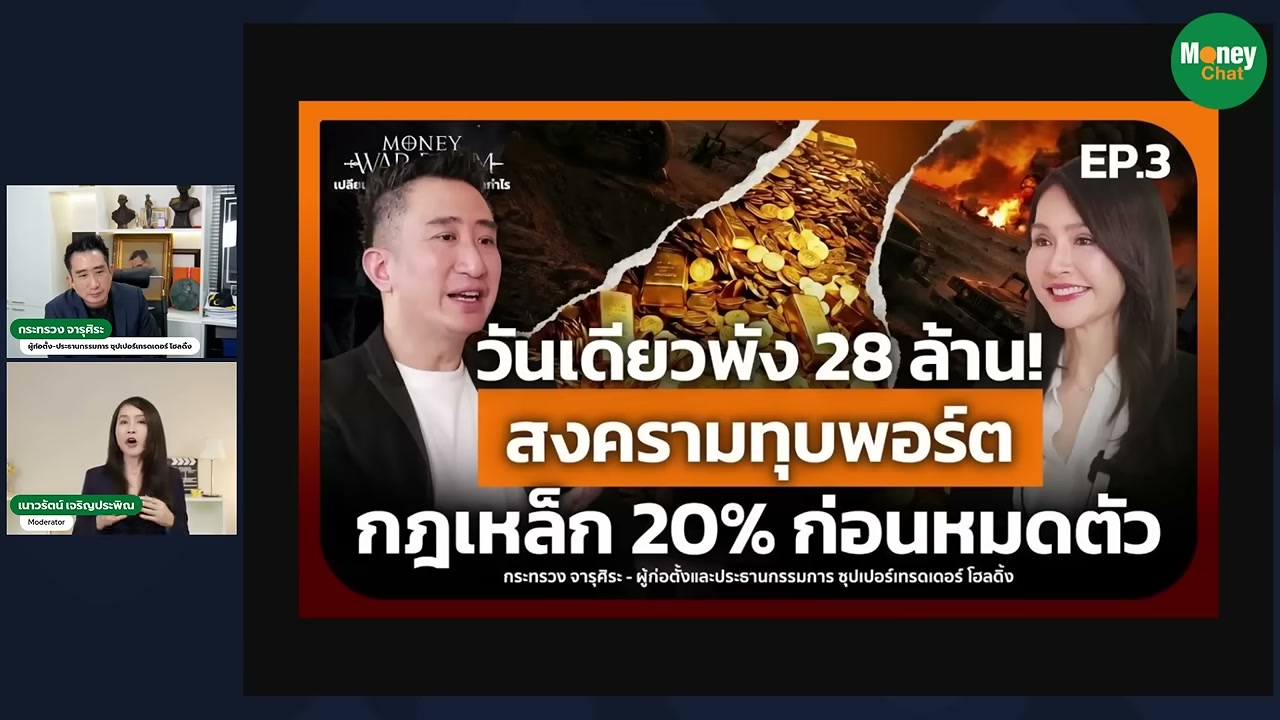 เปิดกลยุทธ์หุ้นต้นรอบสู่เป้าหมาย 1,700 จุด กับมุมมอง SET กระทิงดุ โดย ซัน กระทรวง จารุศิระ - บทความจาก ITBlockman